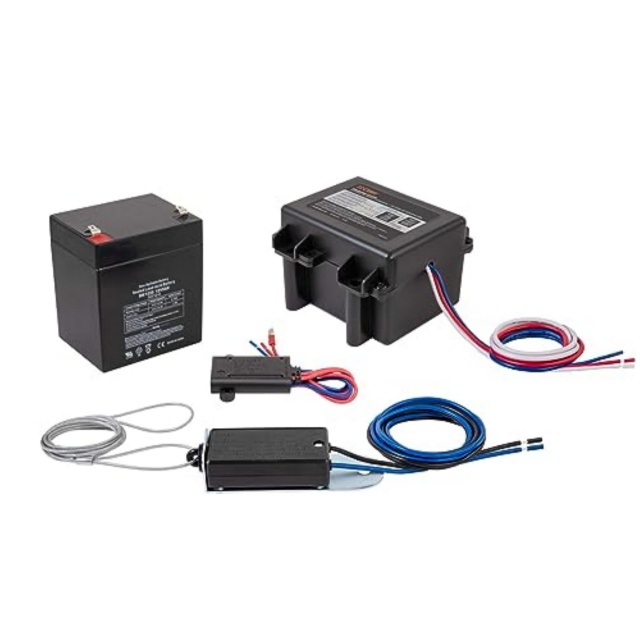 Trailer Breaks Breakaway Kit Electric Breakaway System Controller Kit With LED Indicator For 12V Vehicle Trailer Brakes Breakaway Kit Led Test Break