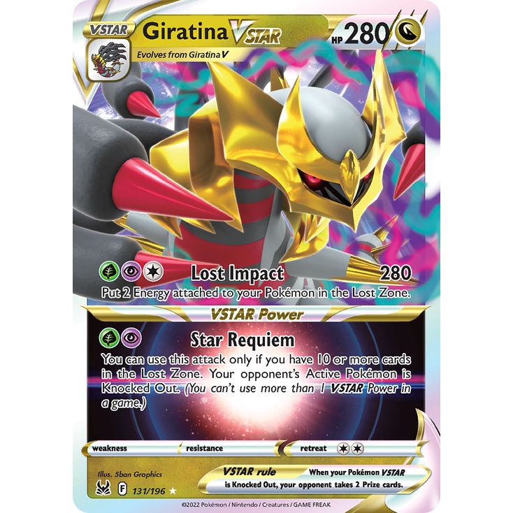 Giratina VSTAR · Lost Origin (LOR) #131 (CASUAL/PLAYTEST ONLY, REQUEST ...