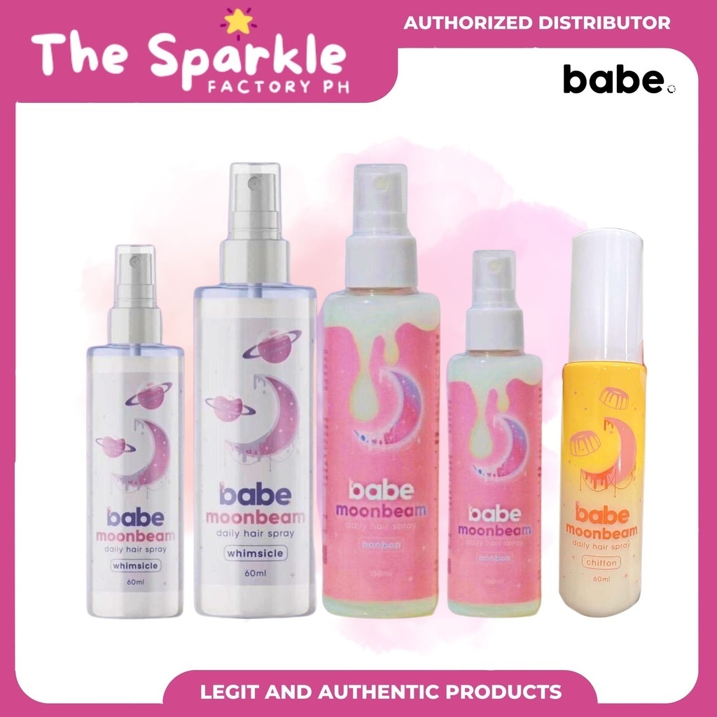 COD Whimsicle Formula Ml Authentic Babe Scents And Hair Daily Spray Moonbeam In Bonbon Ml