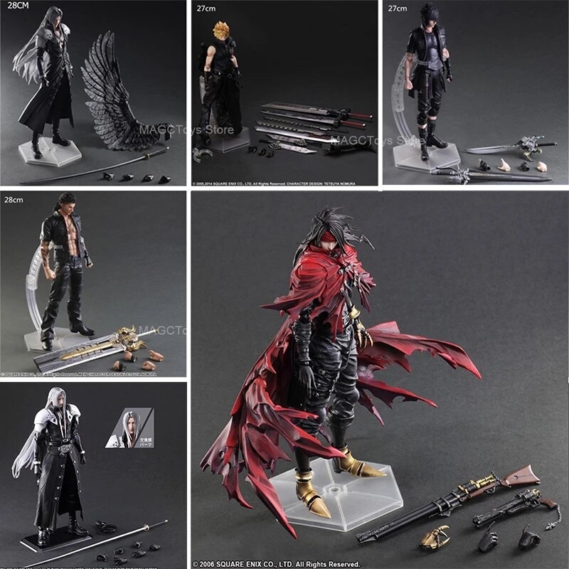 Vincent valentine action sale figure