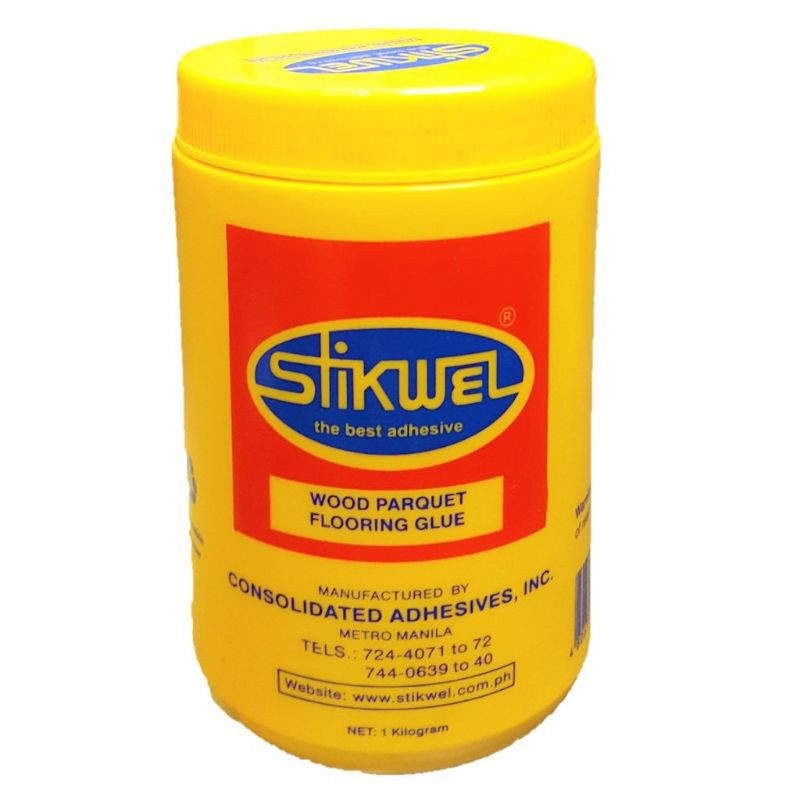 Stikwel Wood Parquet Flooring Glue (Choose Size 250g, 500g, and 1kg