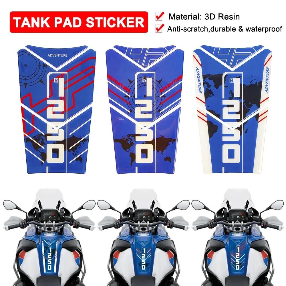 Tank Pad Stickers For BMW GS R1250 Adv R1250GS Adventure HP Style 2018 ...