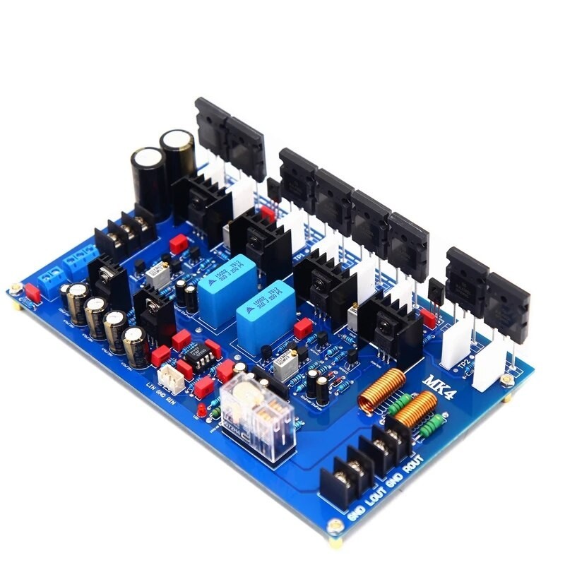 98Y Nvarcher HiFi Stereo Power Amplifier 200Wx2 MJL4302 MJL4821 TTA1943