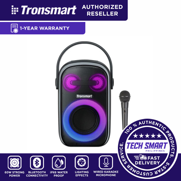 Tronsmart Halo 110 Bluetooth Speaker with Wired Karaoke Microphone ...