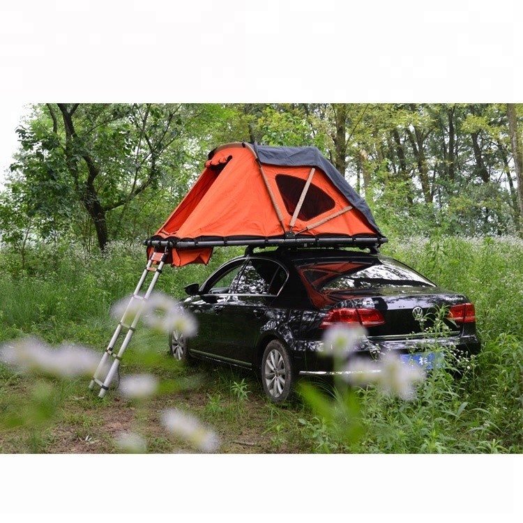 Camping 4 person outdoor hard shell car roof top tent for sale | Shopee ...