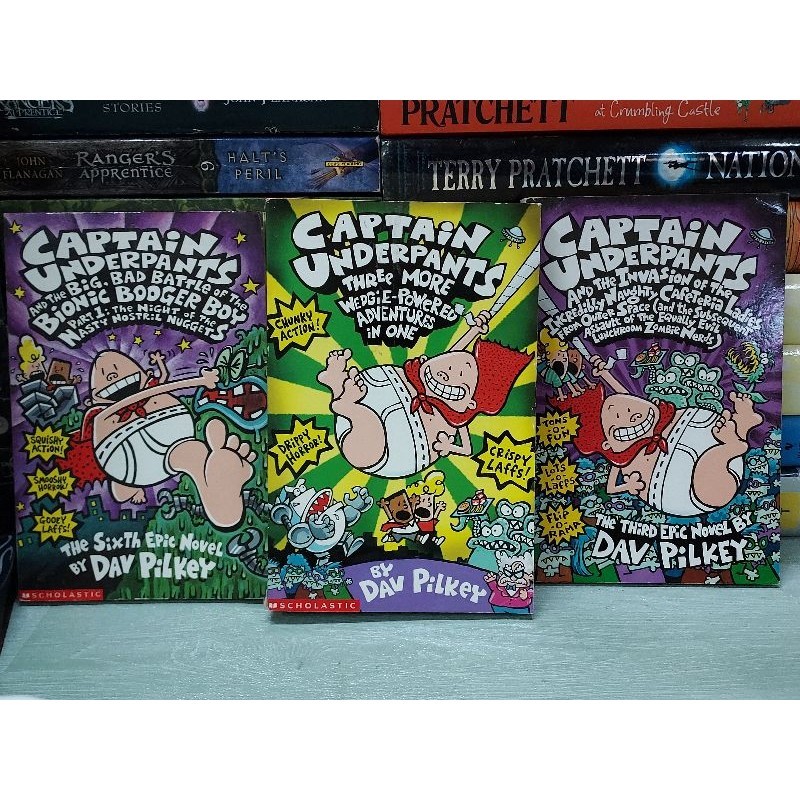 Captain Underpants Dav Pilkey Shopee Philippines