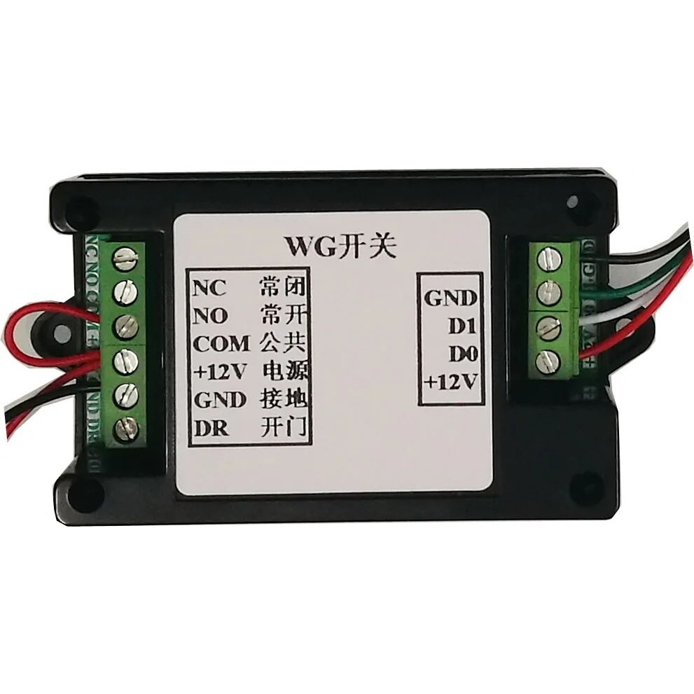 Wiegand Signal To Switch WG Relay Transfer Module Dry Contact Switch ...