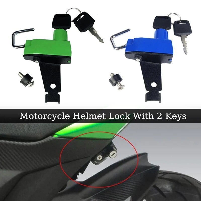 ☄For KAWASAKI Z125 Helmet Lock Aluminum Alloy Mount Hook Antitheft