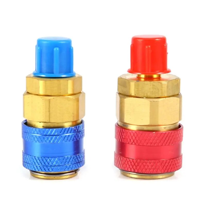 Adapters Sockets R134A Quick Coupler Connector Adapter for freon Air ...