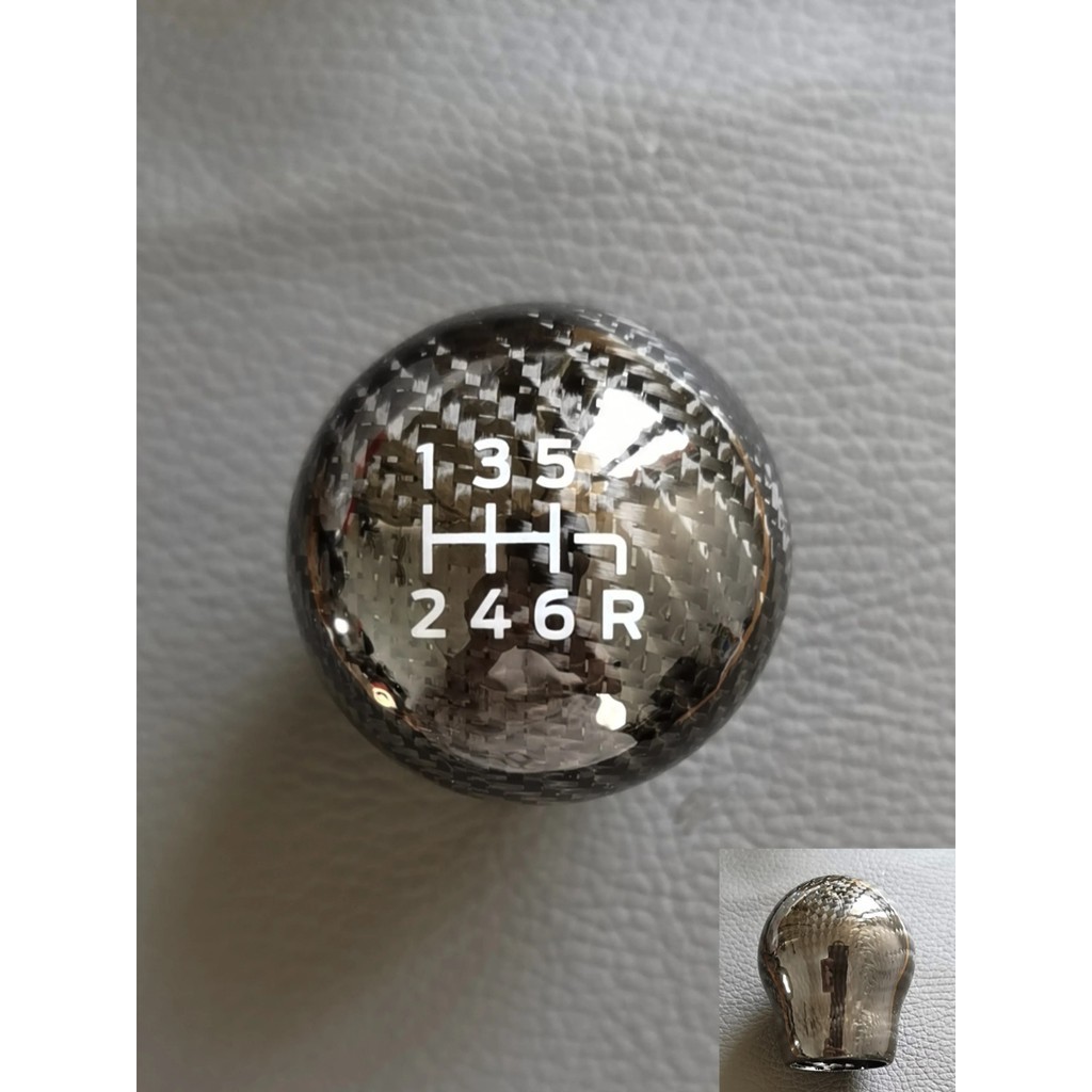 ⚡New Manual 6 Speed Racing Carbon Fiber Gear Shift Knob For Toyota GT86
