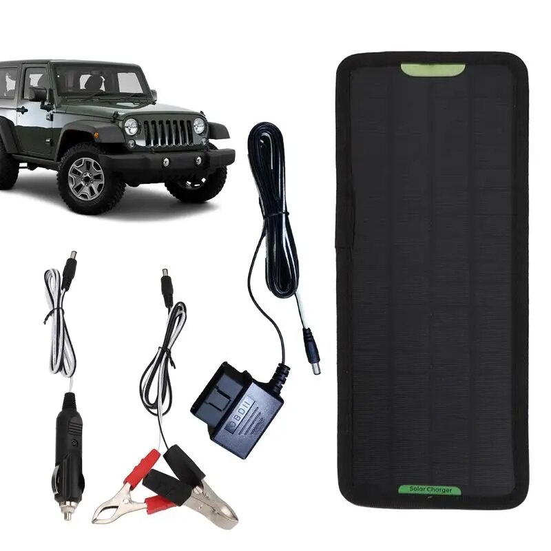 유Solar Battery Maintainer 5W Trickle Battery Charger Maintainer 12V