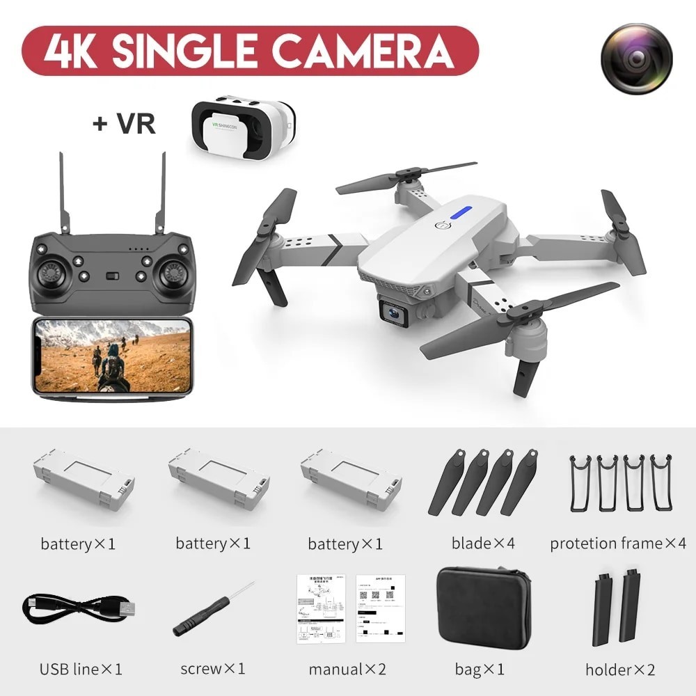 high quality Free Easy 4K UAV Mini Quadcopter VR Toys Wholesa Drone ...