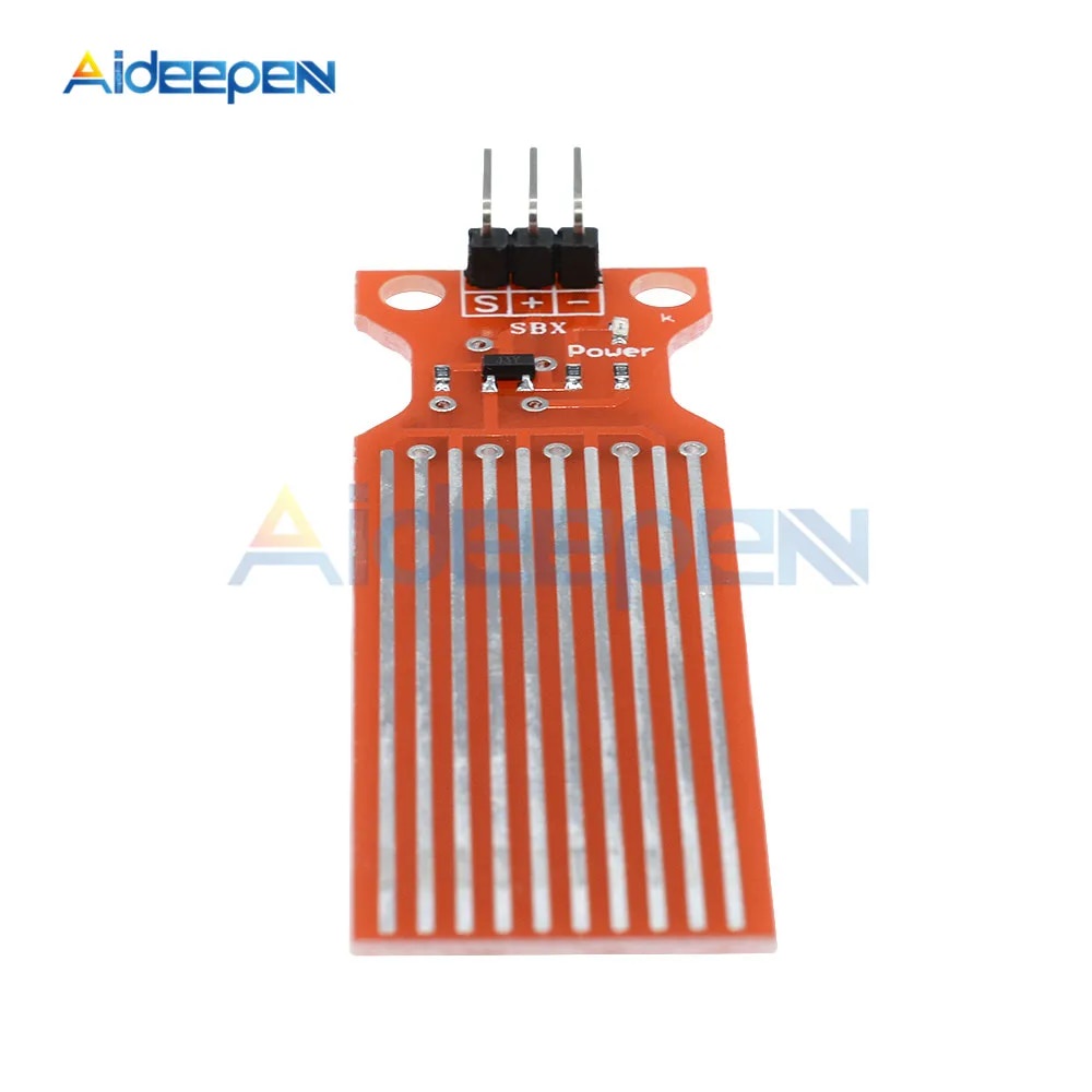 10Pcs DC 3V-5V 20mA Rain Water Level Sensor Module Depth of Detection ...