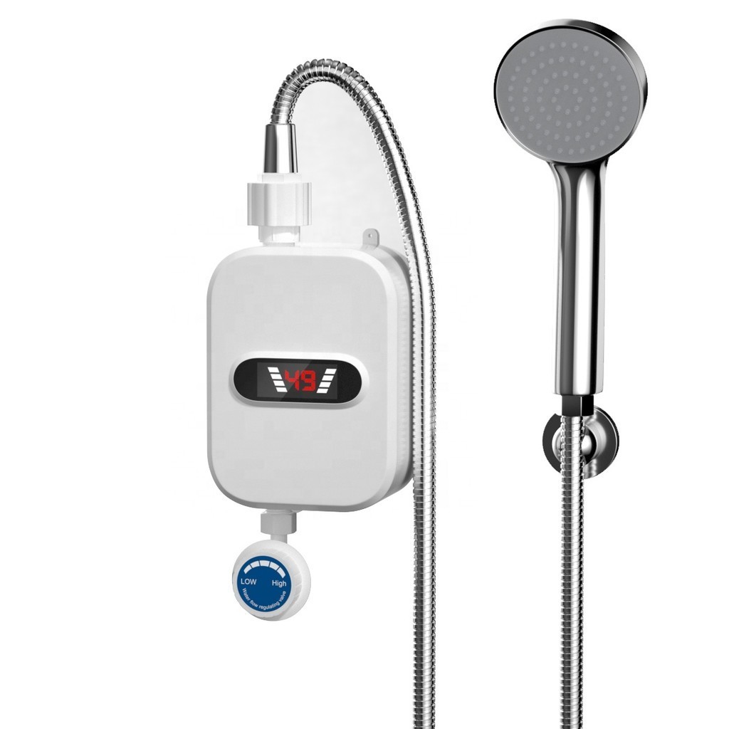 2023New stylePump instant portable tankless electric shower hot water ...