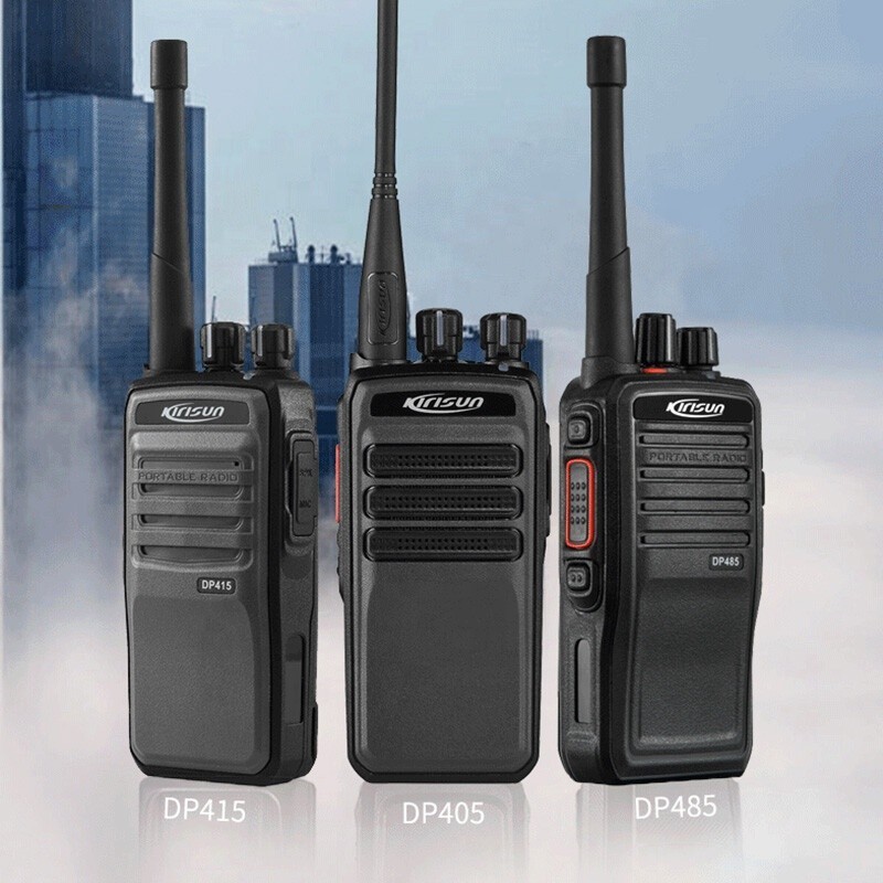 Kirisun DP405 Handheld DMR Walkie Talkie VHF 136-174mhz UHF 400-520MHz ...