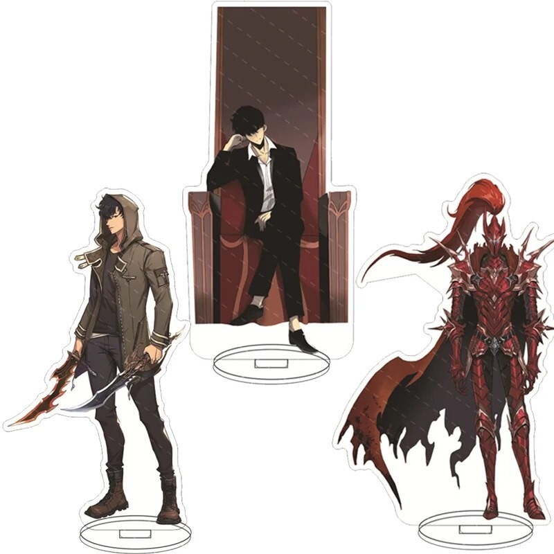 Solo Leveling Acrylic Stand, Acrylic Anime Manwha Figures and Figurines Statue 15 CM main image 1