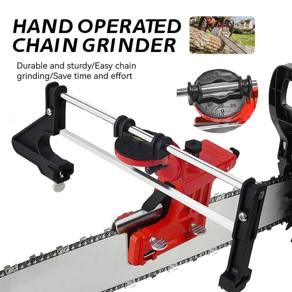 39N Chainsaw Chain Sharpening Kit Tool Chain File & Guide Sharpener