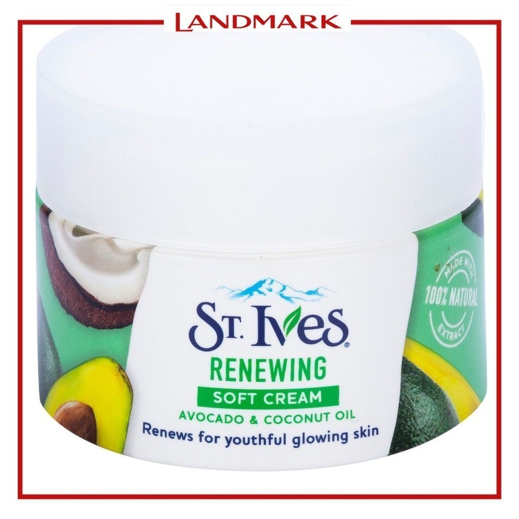 St. Ives Avocado/Coconut Oil Cream Face Moisturizer 45g | Shopee ...