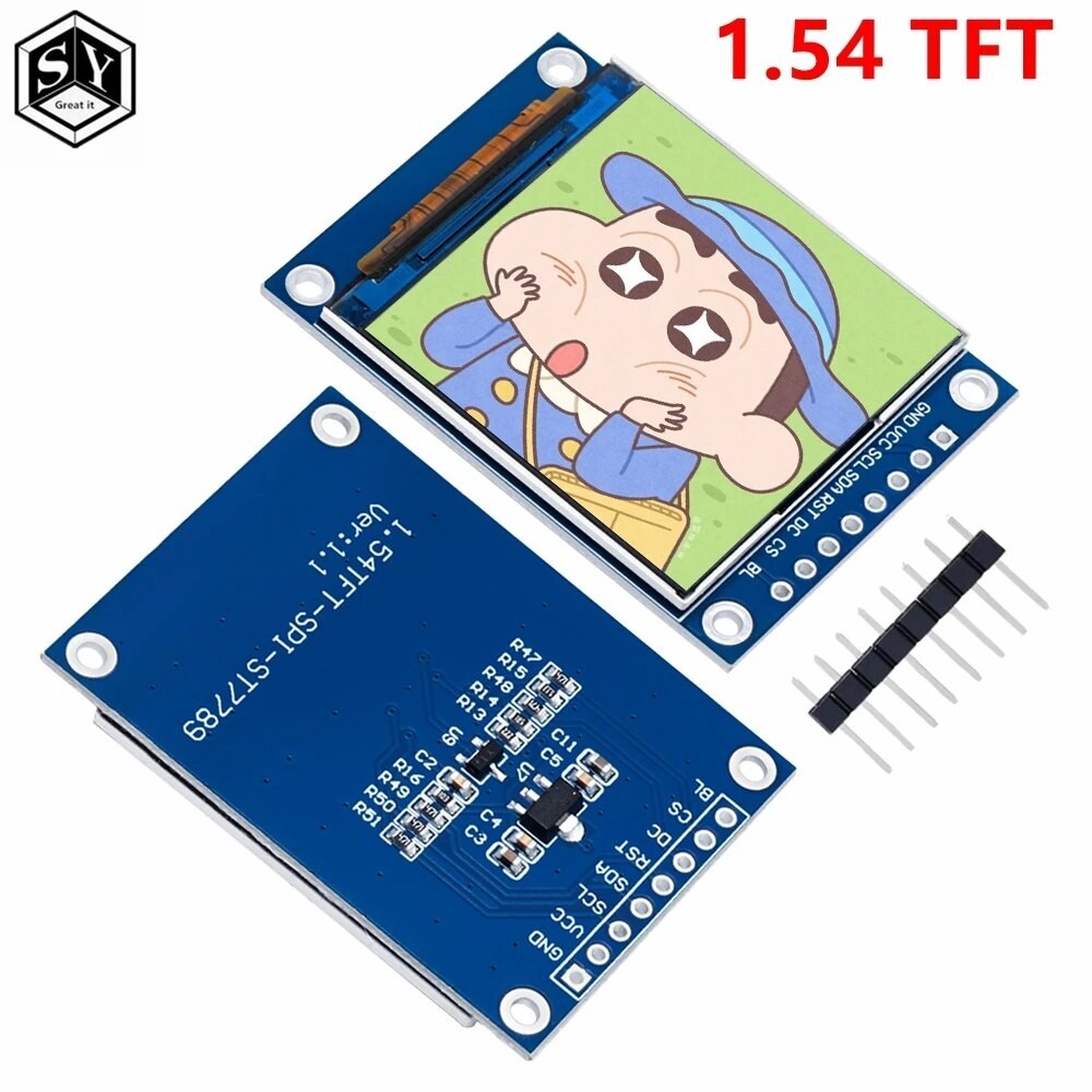 Inch Full Color Tft Display Module Hd Ips Lcd Led Screen X Spi Interface St