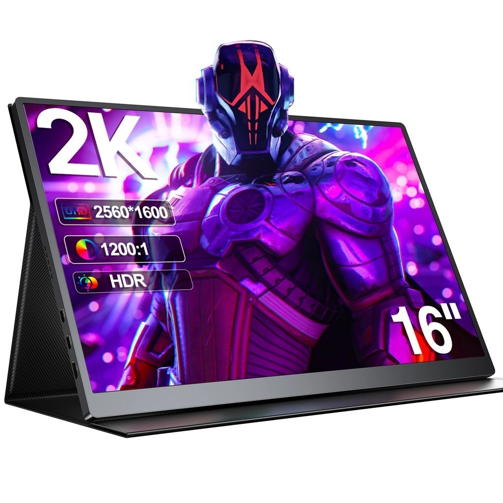 UPERFECT Uplays C2 120hz Gaming Portable Monitor 16inch 100%sRGB 500Cd ...