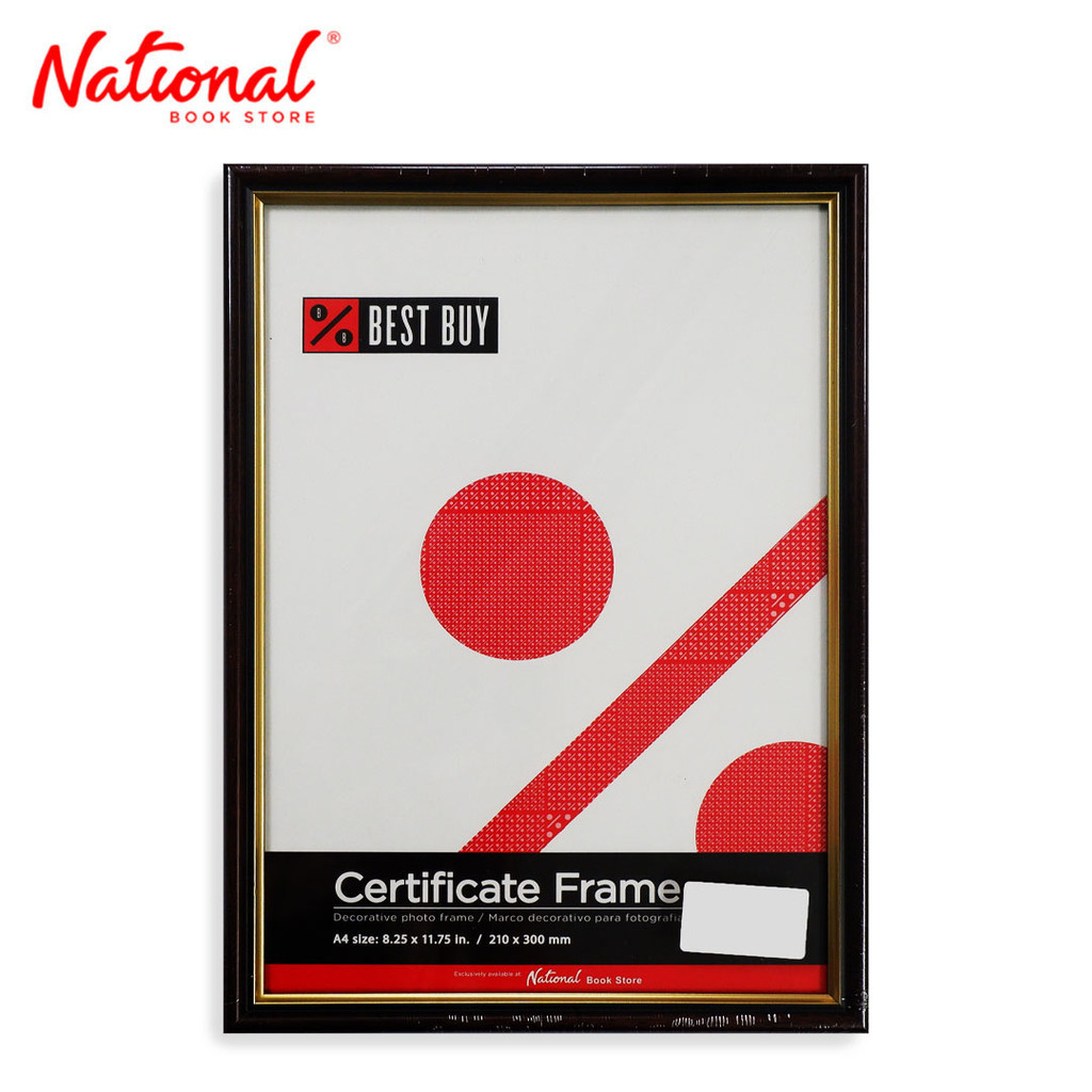 Best Buy Certificate Frame 1515 8.25x11.75 inches (A4) Plastic