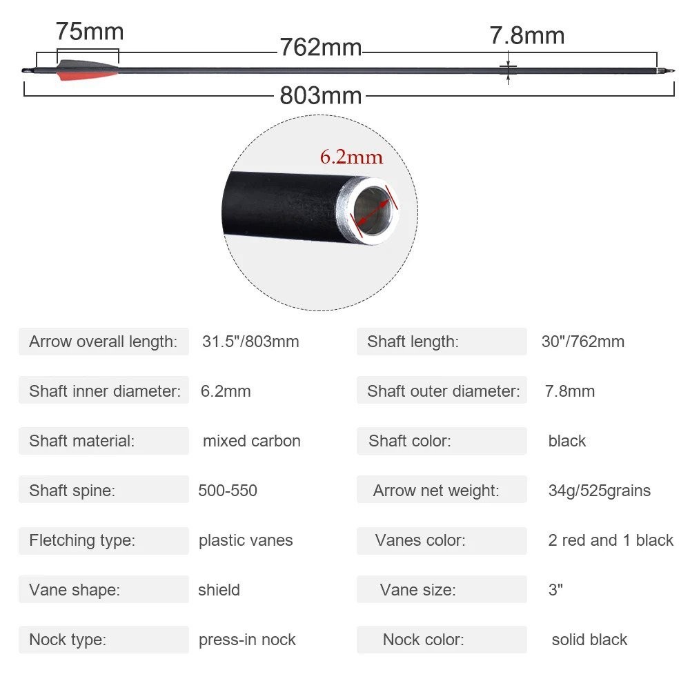 One Pair Archery Bow String Silencers Silencer Bowstring Black