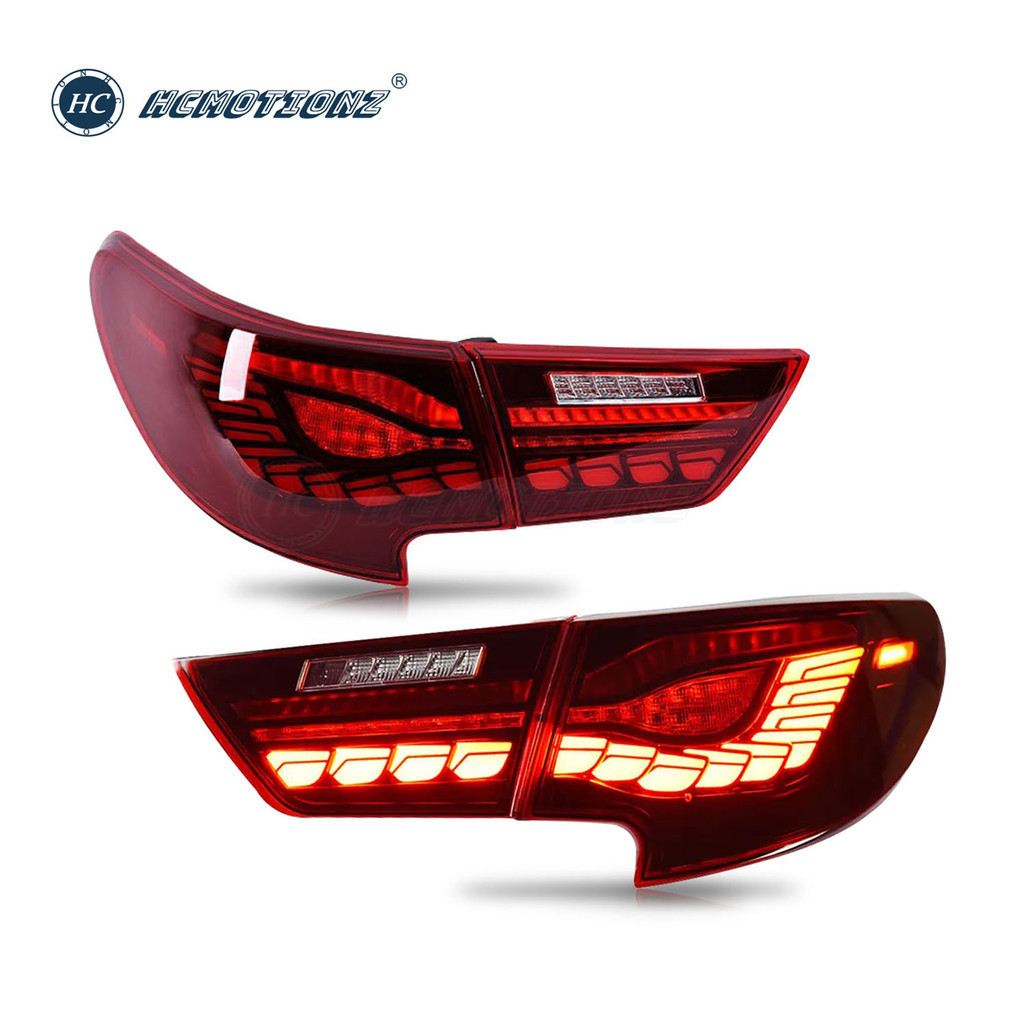 HCMOTIONZ LED Car Back Rear Lamps Assembly 2013-2019 Start UP Animation ...
