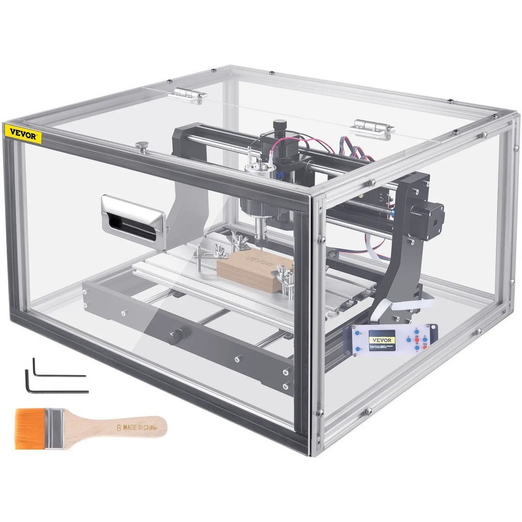 VEVOR CNC Router Machine 3018 PRO 3-Axis Engraving DIY CNC Router Kit ...