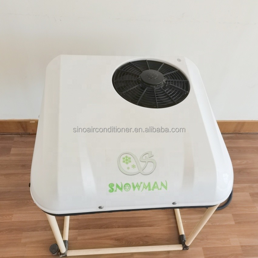 3000 watt 24 volt dc conditioning cabin sleeper AC rooftop air ...