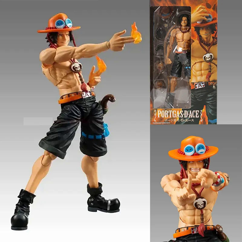 WWFF One Piece Action Figures Anime Luffy Roronoa Zoro Ace Figure ...