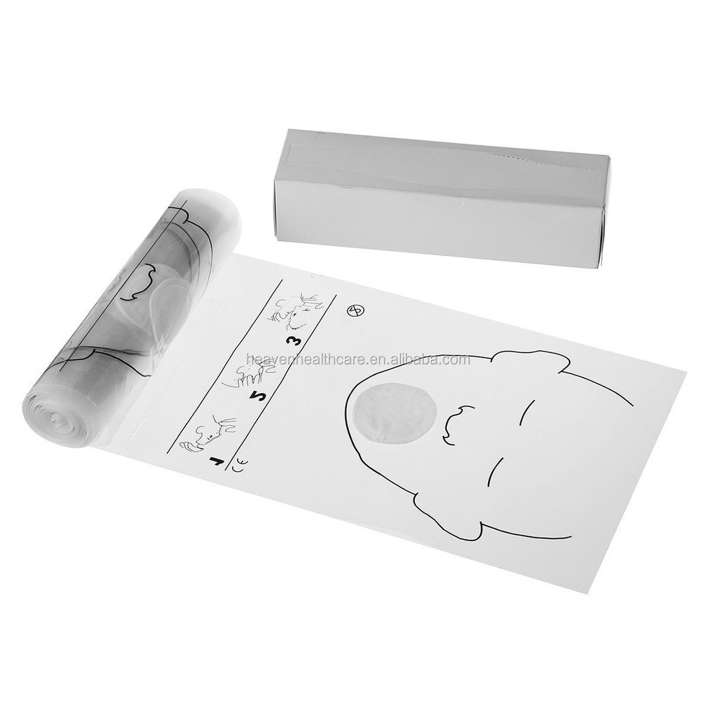 Disposable CPR Breathing Barrier CPR Face Shield For CPR Manikin
