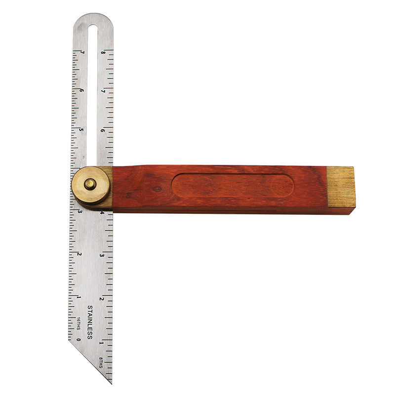 9Inch Adjustable Angle Rulers Gauges Tri Square Sliding T-Bevel with ...