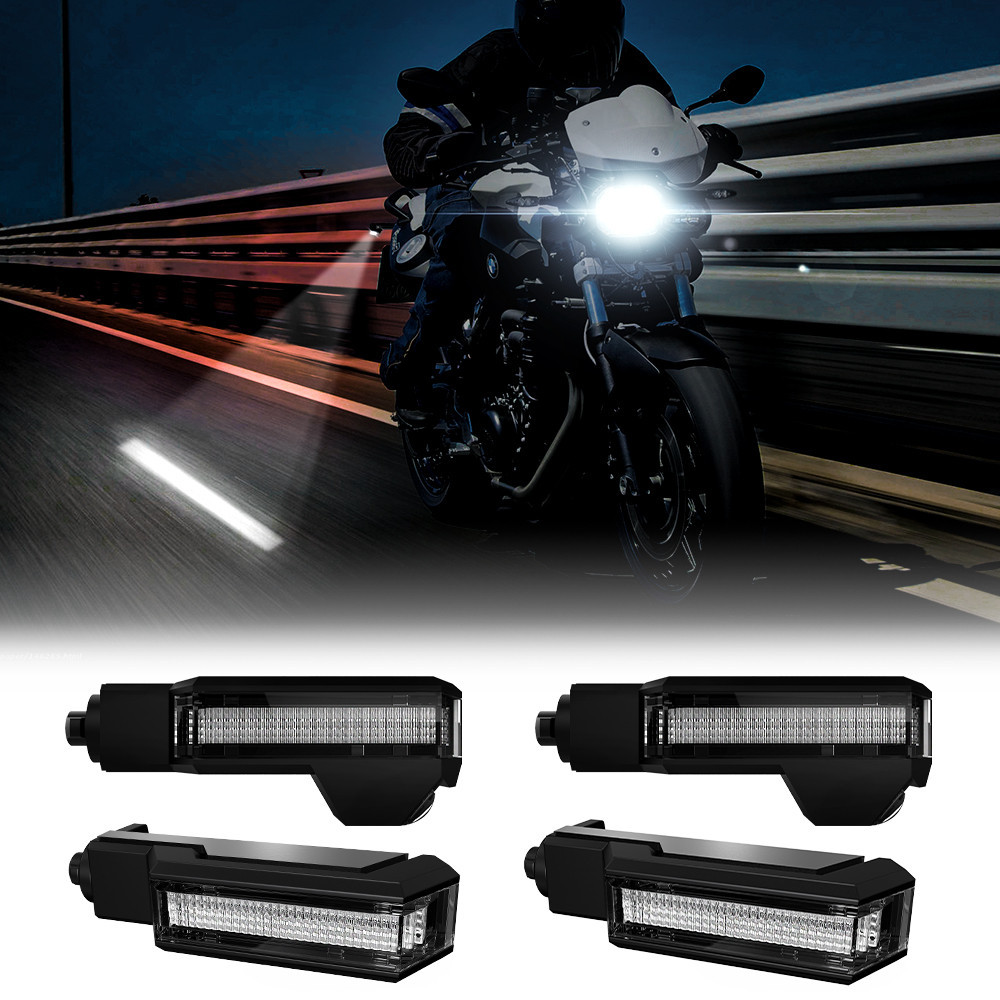 Motorcycle Tail Lights Indicator Rear Flashlight Position Turn Signal ...