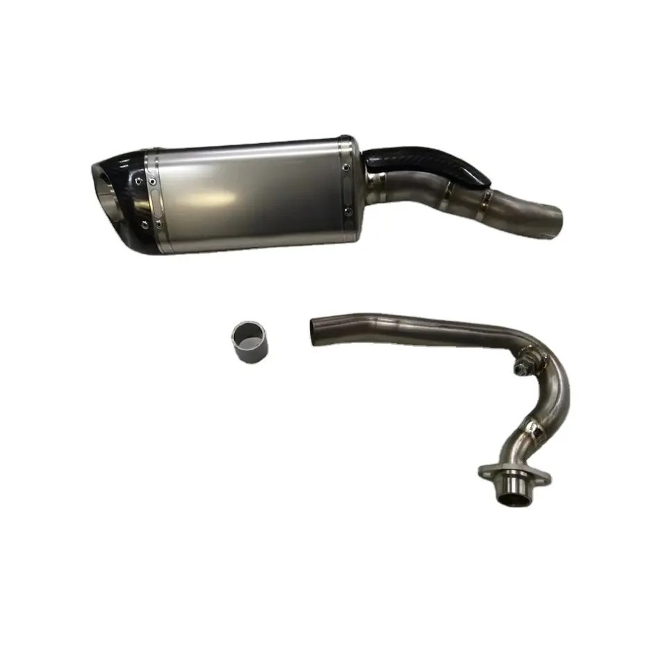 Titanium Carbon fibre Aftermarket High Performance Motorcycle Muffler