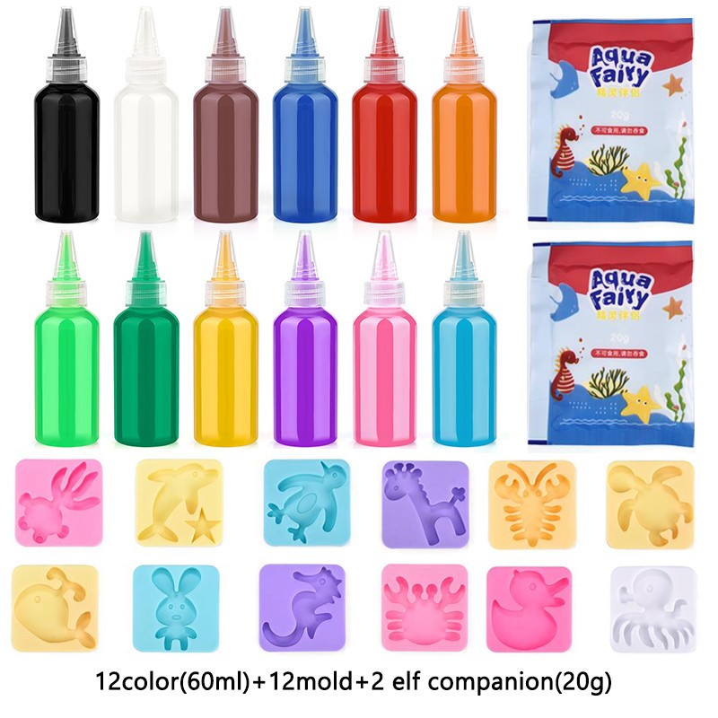 DIY Fairy Magic Water Elf Ocean Mold Companion For Kids 3D Handmade