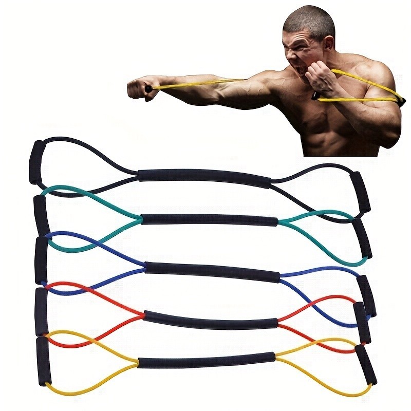 1 PC boxing training rope, boxing speed Sanda Thai air strike elastic ...