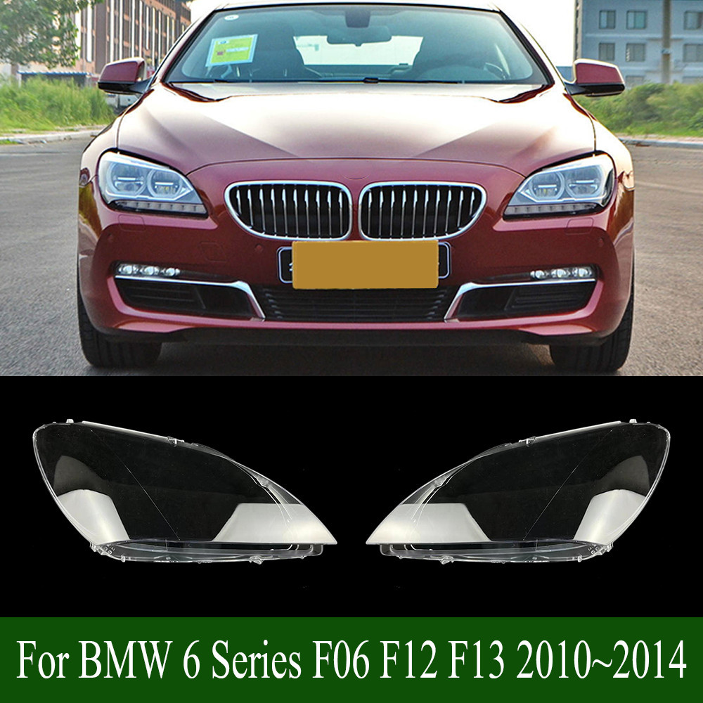 For BMW 6 Series F06 F12 F13 2010~2014 Penutup Lampu Depan Lensa Shell ...