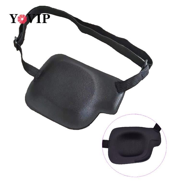 Pirate Eye Patch Unisex Black Single Eye Patch Eyepatch One Eye Concave ...
