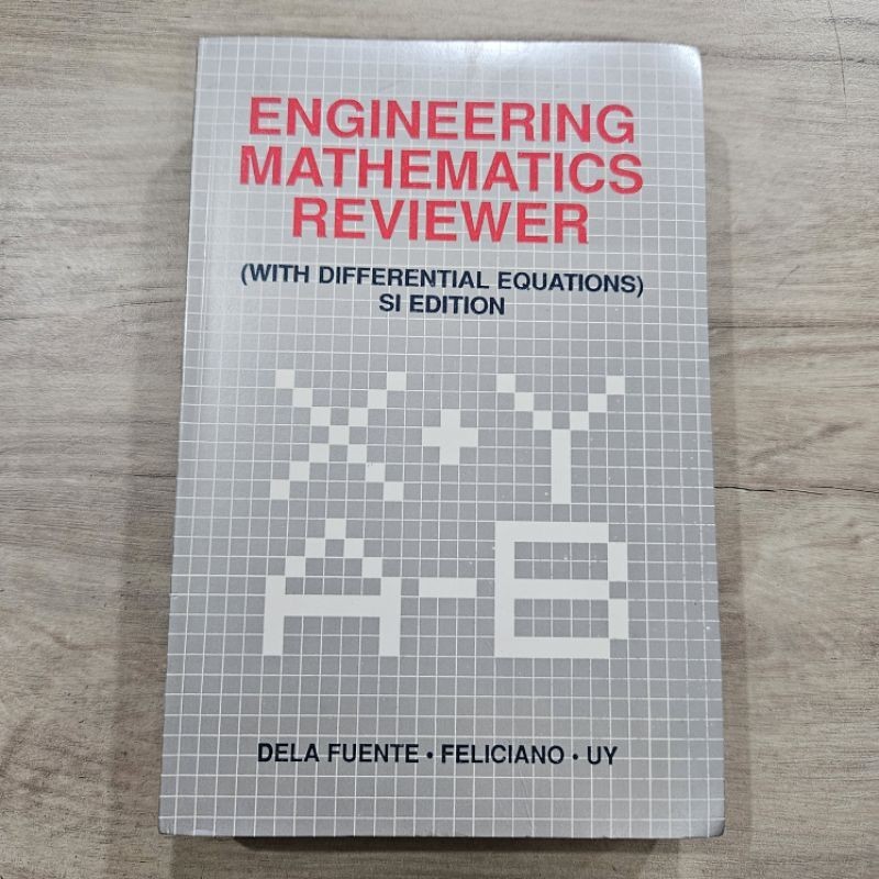 ENGINEERING MATHEMATICS REVIEWER BY;DELA FUENTE .UY | Shopee Philippines