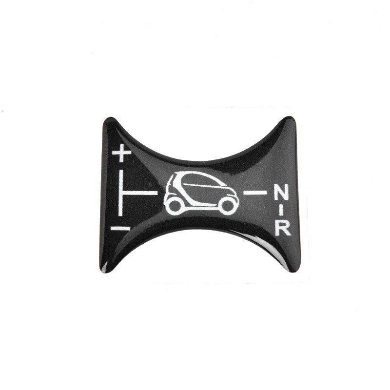 Car Gear Lever Panel Decoration Sticker Central Control Panel 3D ...