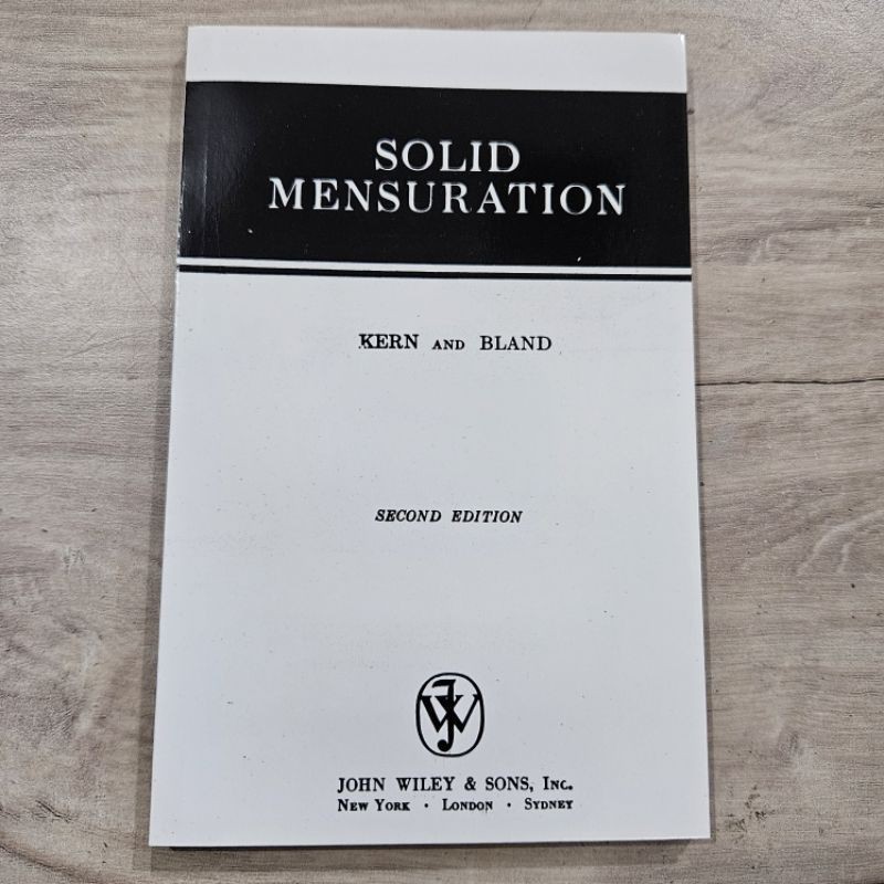 SOLID MENSURATION PROBLEMS WITH SOLUTIONS BY KERN AND BLAND PDF visual data 7