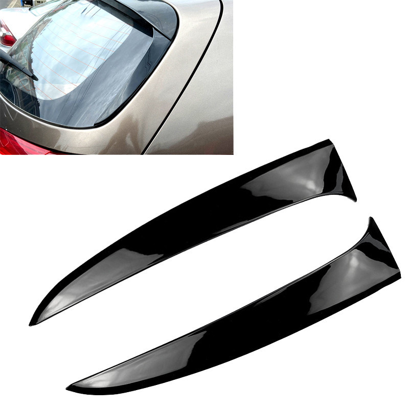 Car Rear Window Side Spoiler Cover Trim for KIA Sportage R 2011-2015 ...