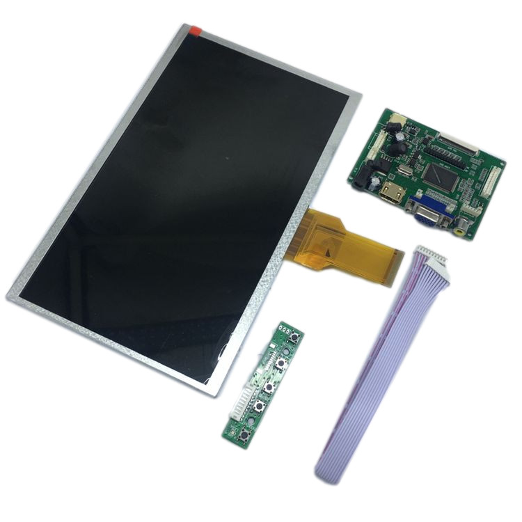 10 Inch LCD Screen Display Monitor for Raspberry Pi + Driver Board /VGA ...