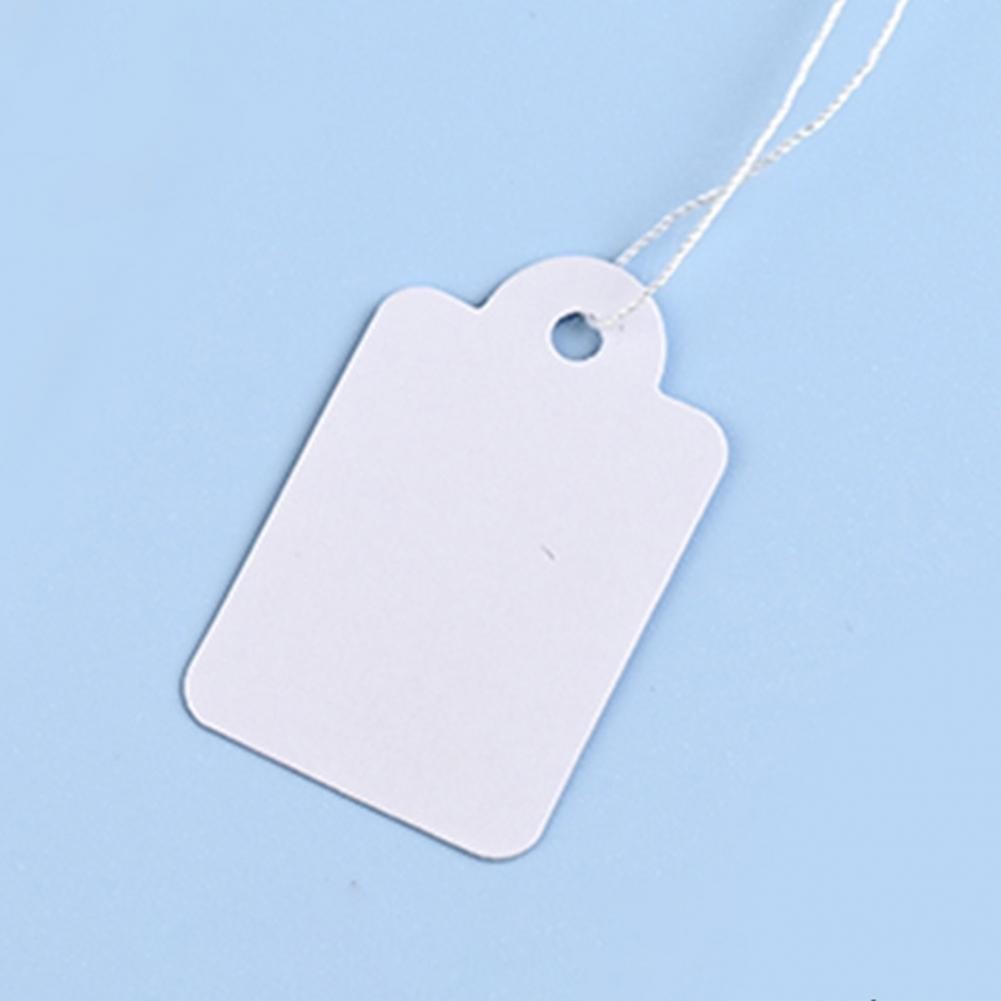 Label Assortment Price Tag Labels Bulk Pack of 200 White Paper Labeling ...