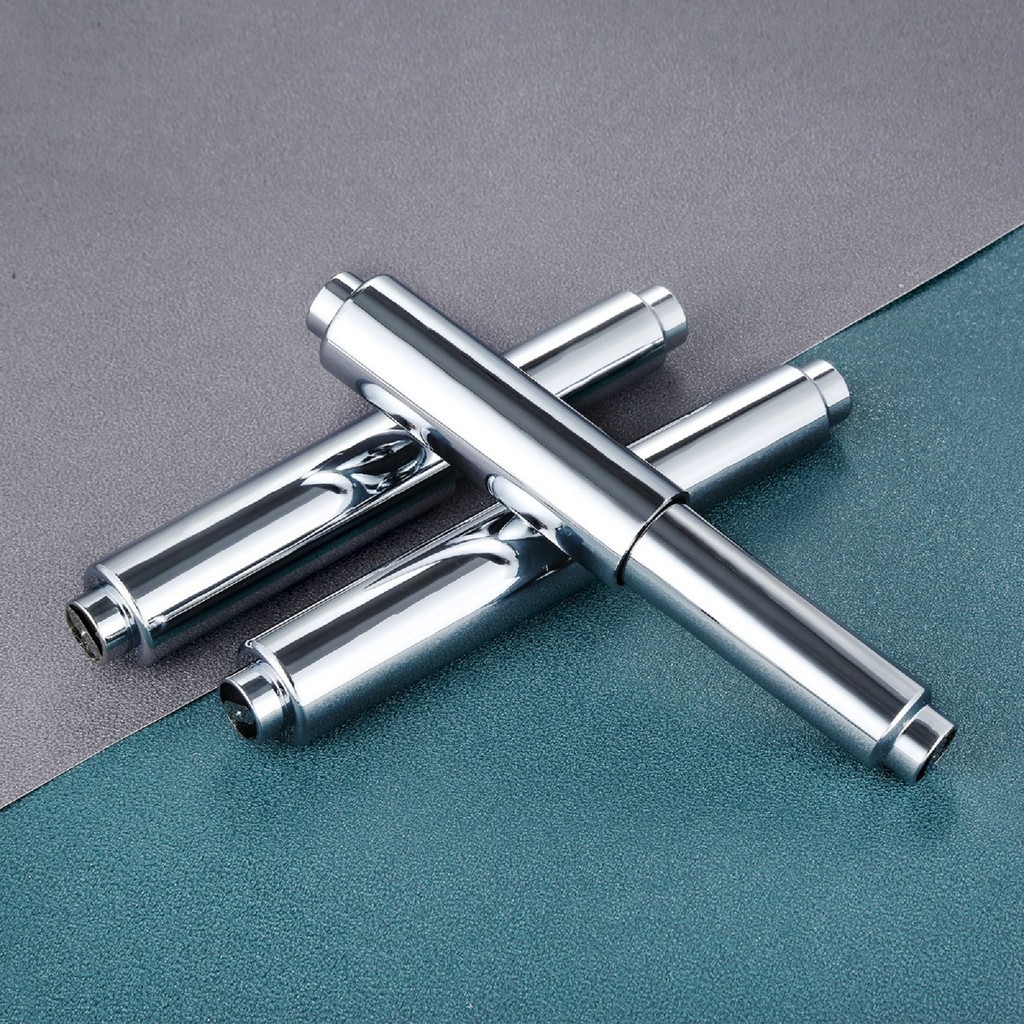 3pcs Plated ABS Tissue Roller Rail Retractable Replacement Spring ...