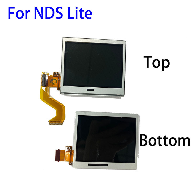 ☏Replacement Top Upper / Lower Bottom LCD Screen Display For Nintend DS ...