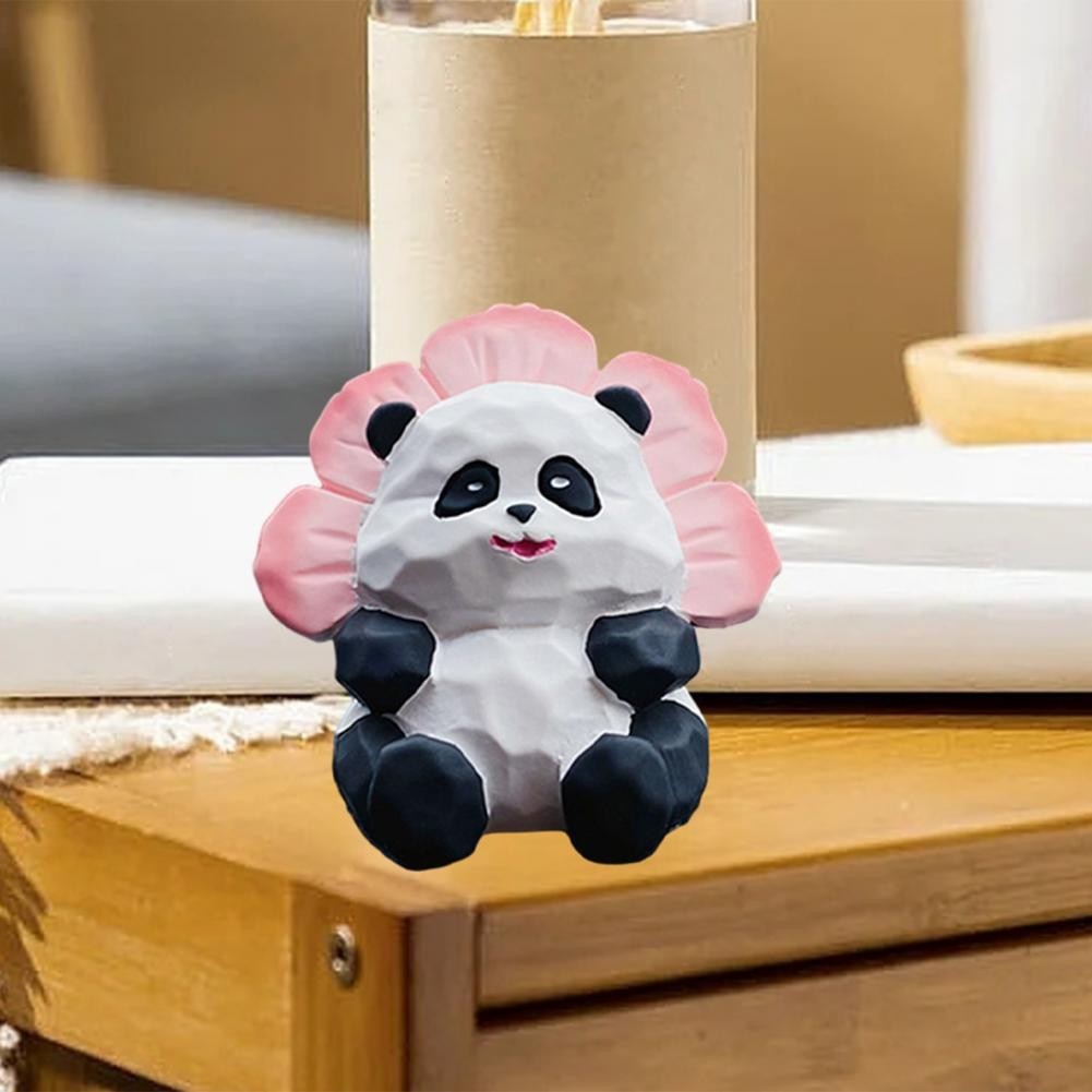 Figurine Adorable Panda Figurine Mini Statue with Funny Posture ...