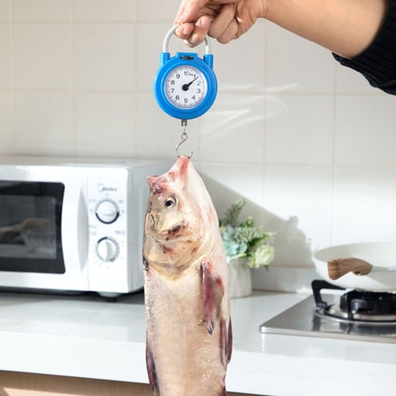 Spring Hook Scale For Hanging Pocket Luggages Scale Mini Weighing Scale ...