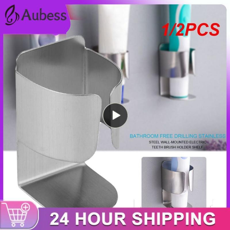 8PCS Toothbrush Stand Rack Organizer Electric Toothbrush Wall-Mounted Holder AU main image 0