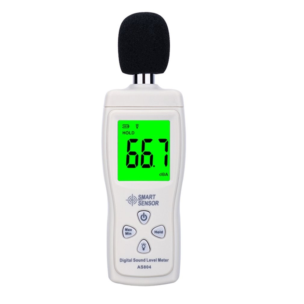 Digital Sound Level Meter Decibel 30-130dB Noise Meter Smart Sensor ...